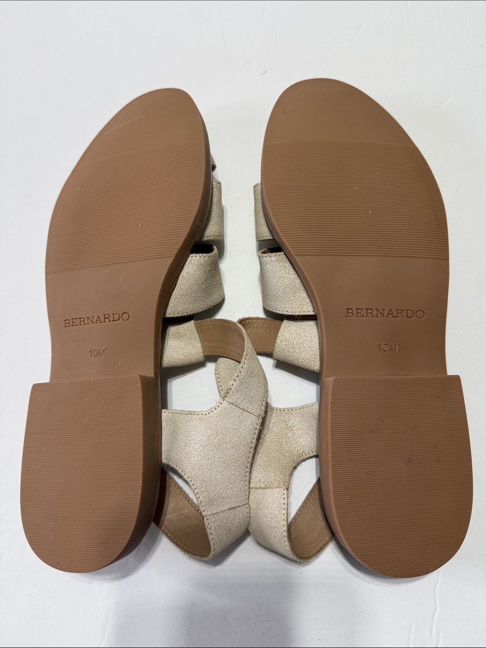 Bernardo Pippa Sand Leather Fisherman Sandals Women’s Size 10M - Picture 9 of 15